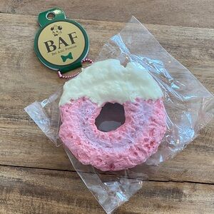 BAF (Bel Ami Firenze) pink donut squishy keychain